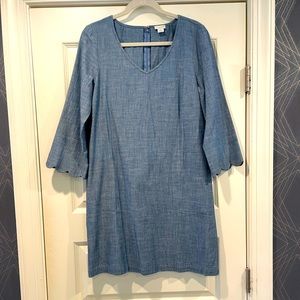 J Crew Blue Dress